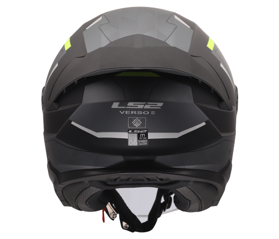 OF618 VERSO II AIR Matt Black H-V Yellow